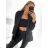 Damen-Langarmjacke (S-XL) ITALIAN FASHION IMPGM237650-02/DU S grün