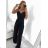 Langer trägerloser Overall für Damen (S/M EINHEITSGRÖSSE) ITALIAN FASHION IMPGM235673