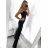 Langer trägerloser Overall für Damen (S/M EINHEITSGRÖSSE) ITALIAN FASHION IMPGM235673