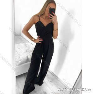 Langer trägerloser Overall für Damen (S/M EINHEITSGRÖSSE) ITALIAN FASHION IMPGM235673