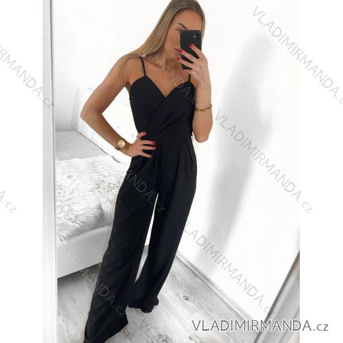 Langer trägerloser Overall für Damen (S/M EINHEITSGRÖSSE) ITALIAN FASHION IMPGM235673