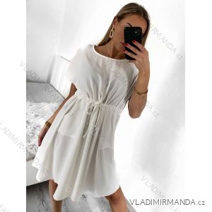 Ärmelloses Sommerkleid für Damen (UNI SL) ITALIAN FASHION IMK201505107