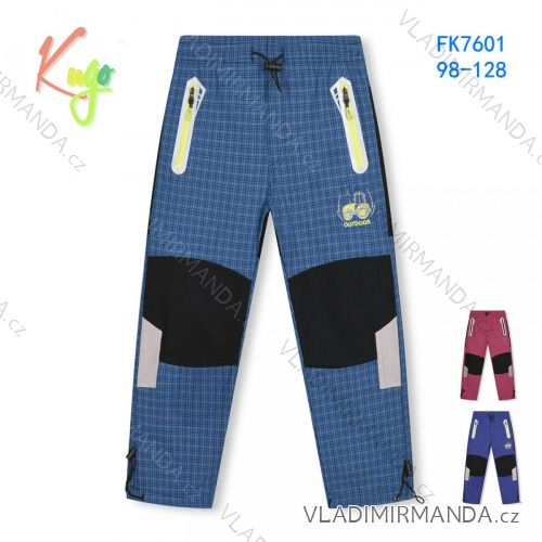Kinder-Leinen-Baumwollhose für Jungen und Mädchen (98-128) KUGO FK7601
