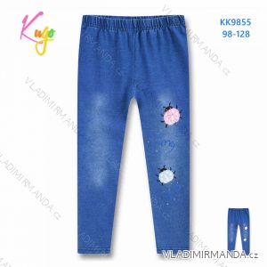 Jeans Leggings Denim warm Kinder Mädchen (98-128) KUGO KK9945