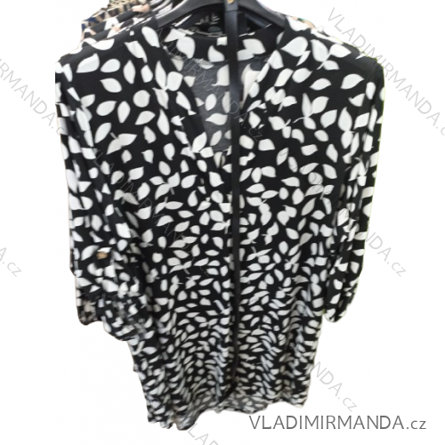Gestrickter Rollkragenpullover für Damen mit langen Ärmeln (Einheitsgröße S/M) ITALIAN FASHION IM323001