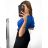 Kurzarm-Spitzenoberteil für Damen (Einheitsgröße S/M) ITALIAN FASHION IMM2327419