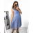 Šaty letní na ramínka dámské (S/M ONE SIZE) ITALSKÁ MÓDA IMPBB22B21841 S/M altrosa