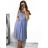 Šaty letní na ramínka dámské (S/M ONE SIZE) ITALSKÁ MÓDA IMPBB22B21841 S/M altrosa