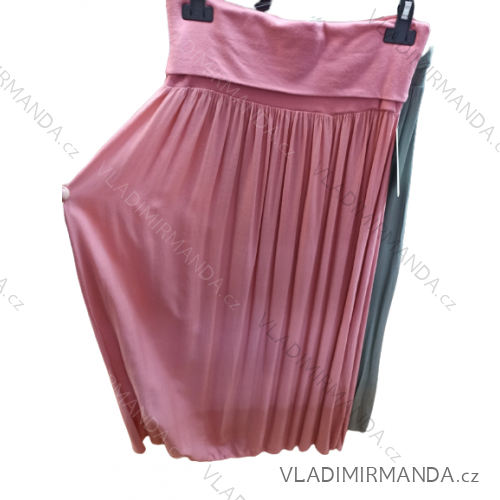 Sukně dlouhá dámská nadrozměr (XL/2XL/ONE SIZE) ITALSKÁ MÓDA IMBM23018