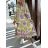 Langärmliges langes Damenkleid mit Gürtel (S/M EINHEITSGRÖSSE) ITALIAN FASHION IMWGB23709