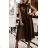 Ärmelloses langes Tüllkleid für Damen (Einheitsgröße S/M) ITALIAN FASHION IMWGS23809