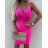 Elegantes trägerloses Damenkleid (Einheitsgröße S/M) ITALIAN FASHION IMWY22224
