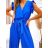 Langer, eleganter, ärmelloser Overall für Damen (Einheitsgröße S/M) ITALIAN FASHION IMWK23899
