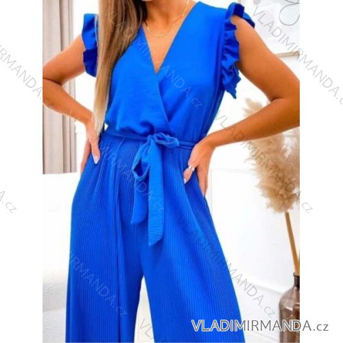 Langer, eleganter, ärmelloser Overall für Damen (Einheitsgröße S/M) ITALIAN FASHION IMWK23899