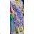 Sommer Kurzarm Sommerkleid (S / M ONE SIZE) ITALIENISCHE MODE IMWY21019