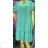 Sommerkleid für Damen mit Anhänger, kurzärmelig (Einheitsgröße S/M) ITALIAN FASHION IMWA23911