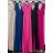 Kleid mit 3/4 Ärmeltasche für Damen (uni sl) ITALIAN Fashion IMWD20527