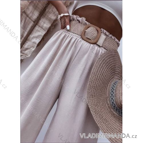 Lange Damenhose mit Gürtel (Einheitsgröße S/M) ITALIAN FASHION IMWA23793