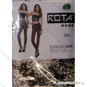 Leggings mild Bambus Damen mit Taschen (m-3xl) ROTA 1518
