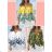 Carmen-Tunika mit langen Ärmeln für Damen (Einheitsgröße S/M) ITALIAN FASHION IMWD23773