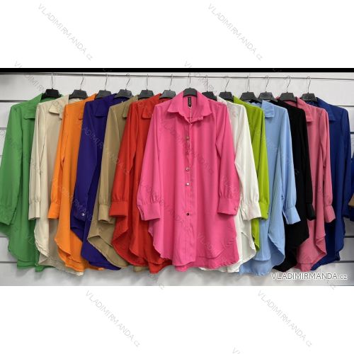 T-Shirt Kurzarm Frauen (UNI S / L) ITALIENISCHE MODE IMK20128