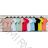 T-Shirt Kurzarm Frauen (S / M ONE SIZE) ITALIENISCHE MODE IMWK21002