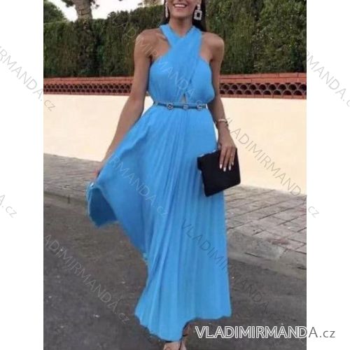 Langes Partykleid mit variabler Krawatte für Damen (Einheitsgröße S/M) ITALIAN FASHION IMWMY23970