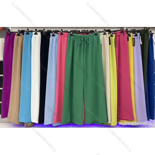 Lange, elegante Sommerhose für Damen (XL/2XL ONE SIZE) ITALIAN FASHION IMWD23994