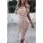 Sommerchiffon-Sommerkleid Carmen (S / M ONE SIZE) ITALIAN FASHION IMWA222561