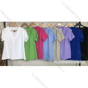 Kurzarm-T-Shirt/Tunika für Damen (Einheitsgröße S/M) ITALIAN FASHION IMPGM233380