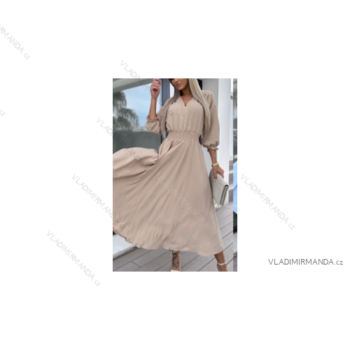 Elegantes, langärmliges Damenkleid (Einheitsgröße S/M) ITALIAN FASHION IMPOC239137