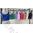 Damen-Crop-Top mit Trägern (S/M EINHEITSGRÖSSE) ITALIAN FASHION IMPOC239138TOP