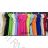 Langes Sommer-Kurzarmkleid für Damen (S / M ONE SIZE) ITALIAN FASHION IMWB22026