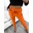 Lange Stretchhose für Damen (S/M ONE SIZE) ITALIAN FASHION IM522050/DR S/M oranžová