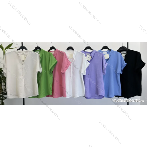 Kurzarm-T-Shirt für Damen (S/M EINHEITSGRÖSSE) ITALIAN FASHION IMPLM2319295