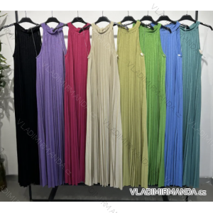 Ärmelloses langes Damenkleid (S/M EINHEITSGRÖSSE) ITALIAN FASHION IMPLM2313720