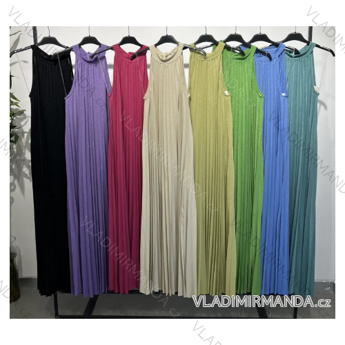 Ärmelloses langes Damenkleid (S/M EINHEITSGRÖSSE) ITALIAN FASHION IMPLM2313720