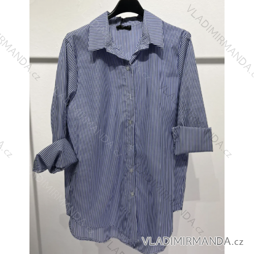 Damen-Langarmshirt mit Streifen (S/M EINHEITSGRÖSSE) ITALIAN FASHION IMPLM2338630