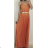 Langes, elegantes, trägerloses Damenkleid (Einheitsgröße S/M) ITALIAN FASHION IMPMG232231