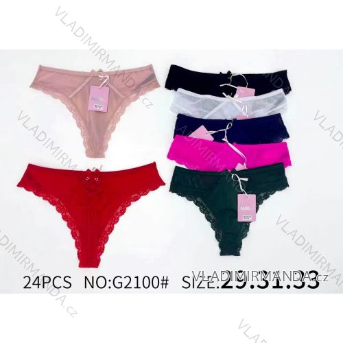 Damen-Tanga-Slip in Übergröße (29–33) PRA23G2100