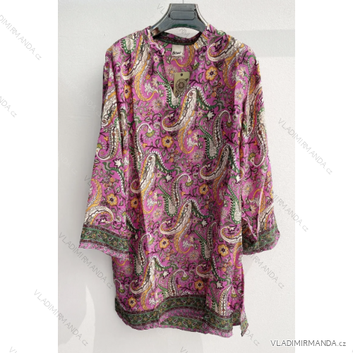 Damen-Tunika mit langen Ärmeln (Einheitsgröße S/M) ITALIAN FASHION IMPMG237770
