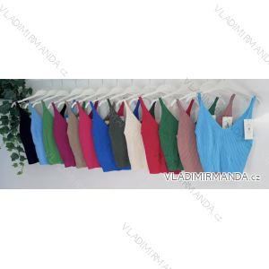 Damen-Träger-Crop-Top (Einheitsgröße S/M) ITALIAN FASHION IMPMG231085