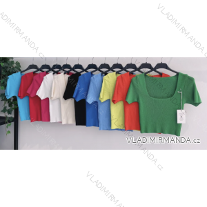 Kurzärmliges Crop-Top für Damen (Einheitsgröße S/M) ITALIAN FASHION IMPMG231018