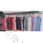 Trägerloses Tanktop für Damen (S/M ONE SIZE) ITALIAN FASHION IMPMG239513xf