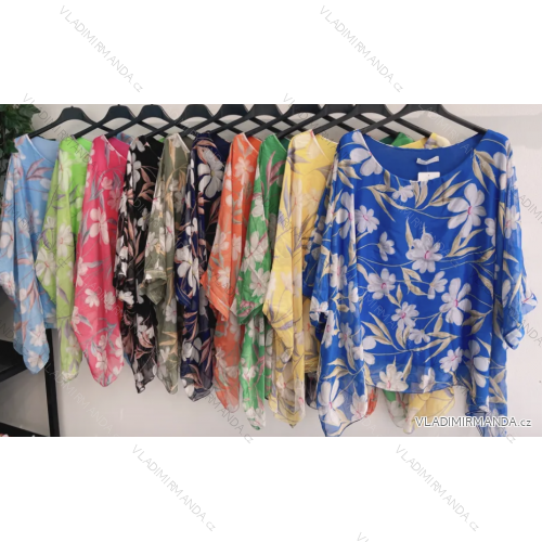 Damen-Tunika mit langen Ärmeln (Einheitsgröße S/M) ITALIAN FASHION IMPMG239413c