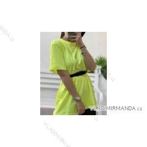 Damen-Tunikakleid mit langen Ärmeln und kurzen Ärmeln (Einheitsgröße S/M) ITALIAN FASHION IMPMG236836