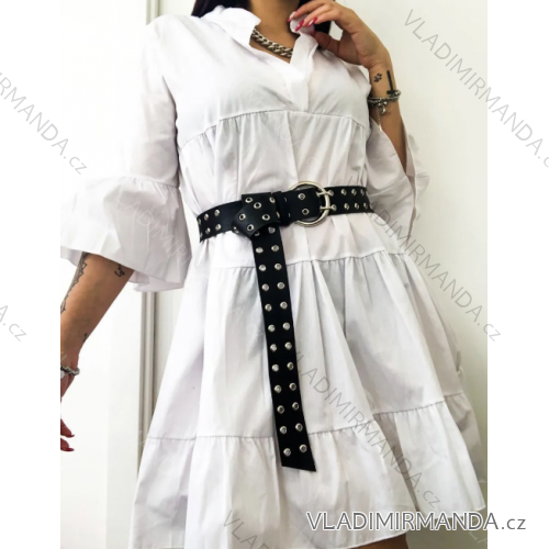 Langarm-Hemdkleid für Damen (S/M EINHEITSGRÖSSE) ITALIAN FASHION IMPMG2320611