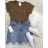 Jeansrock für Damen (XS-XL) ITALIAN FASHION IMM20143 blau S