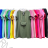 Shirt verlängert 3/4 Langarm Damen (L/XL/2XL ONE SIZE) ITALIAN FASHION IM423025