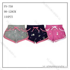 Funktionelle Sportshorts für Mädchen (98-128) SEZON SEZ22FN720